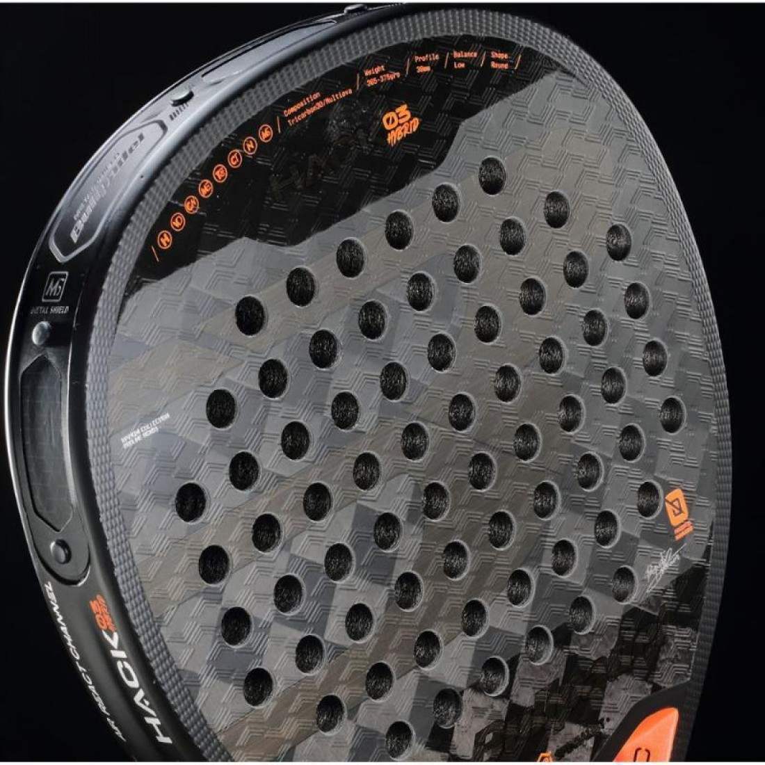 Pala Bullpadel Paquito Navarro Hack 03 Hybrid 2024 Bullpadel