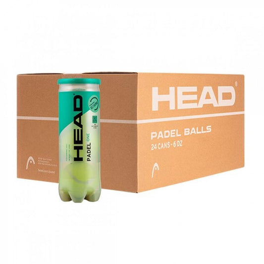 Cajon 72 Pelotas - 24 Botes de 3 uds - Head One | Head