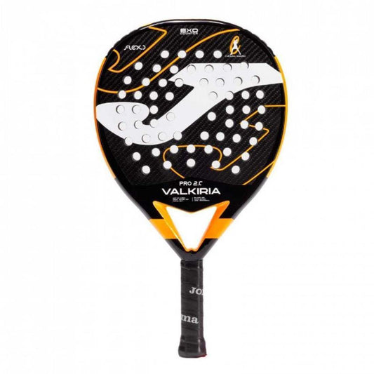 Pala Joma Carolina Navarro Valkiria Pro 2.0 Negro Naranja | Joma